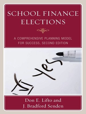cover image of School Finance Elections